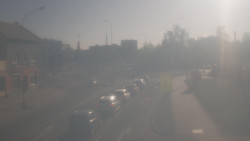 Křižovatka ulic Komenského a Velké Novosady