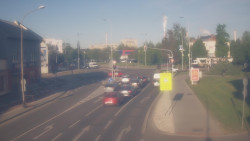 Křižovatka ulic Komenského a Velké Novosady