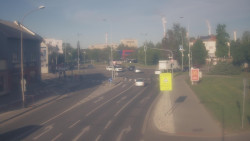 Křižovatka ulic Komenského a Velké Novosady