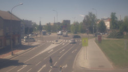Křižovatka ulic Komenského a Velké Novosady