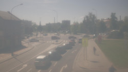 Křižovatka ulic Komenského a Velké Novosady