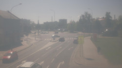 Křižovatka ulic Komenského a Velké Novosady