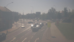 Křižovatka ulic Komenského a Velké Novosady