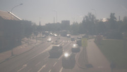 Křižovatka ulic Komenského a Velké Novosady