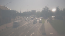 Křižovatka ulic Komenského a Velké Novosady