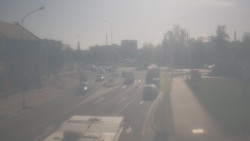 Křižovatka ulic Komenského a Velké Novosady