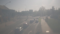 Křižovatka ulic Komenského a Velké Novosady