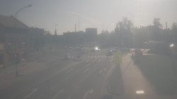 Křižovatka ulic Komenského a Velké Novosady