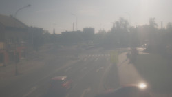 Křižovatka ulic Komenského a Velké Novosady