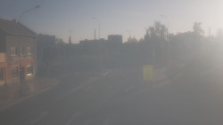 Křižovatka ulic Komenského a Velké Novosady