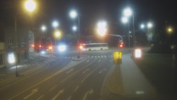 Křižovatka ulic Komenského a Velké Novosady