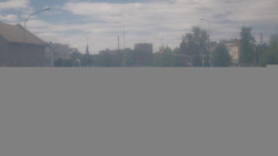 Křižovatka ulic Komenského a Velké Novosady