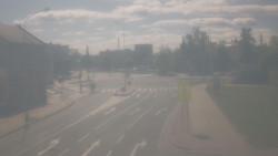 Křižovatka ulic Komenského a Velké Novosady