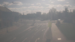 Křižovatka ulic Komenského a Velké Novosady
