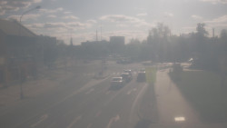 Křižovatka ulic Komenského a Velké Novosady