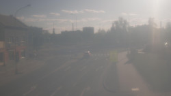 Křižovatka ulic Komenského a Velké Novosady