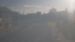 Křižovatka ulic Komenského a Velké Novosady