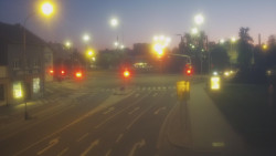 Křižovatka ulic Komenského a Velké Novosady