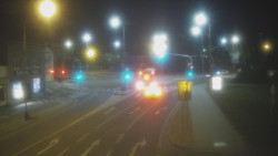 Křižovatka ulic Komenského a Velké Novosady