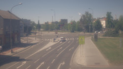 Křižovatka ulic Komenského a Velké Novosady