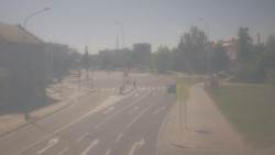 Křižovatka ulic Komenského a Velké Novosady