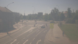 Křižovatka ulic Komenského a Velké Novosady