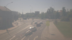 Křižovatka ulic Komenského a Velké Novosady