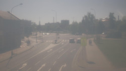 Křižovatka ulic Komenského a Velké Novosady