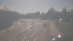 Křižovatka ulic Komenského a Velké Novosady
