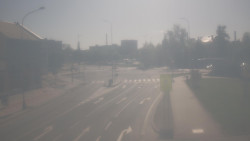 Křižovatka ulic Komenského a Velké Novosady