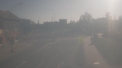 Křižovatka ulic Komenského a Velké Novosady