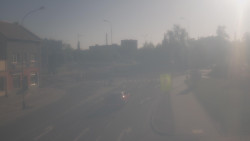Křižovatka ulic Komenského a Velké Novosady