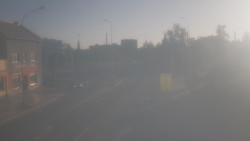 Křižovatka ulic Komenského a Velké Novosady
