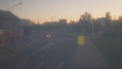 Křižovatka ulic Komenského a Velké Novosady