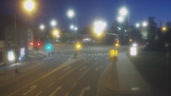 Křižovatka ulic Komenského a Velké Novosady
