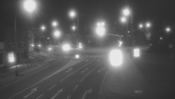 Křižovatka ulic Komenského a Velké Novosady