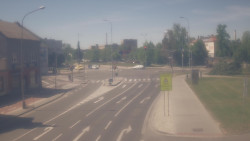 Křižovatka ulic Komenského a Velké Novosady