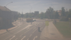 Křižovatka ulic Komenského a Velké Novosady