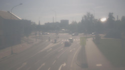 Křižovatka ulic Komenského a Velké Novosady