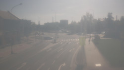 Křižovatka ulic Komenského a Velké Novosady