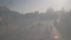 Křižovatka ulic Komenského a Velké Novosady