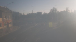 Křižovatka ulic Komenského a Velké Novosady