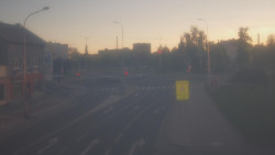 Křižovatka ulic Komenského a Velké Novosady