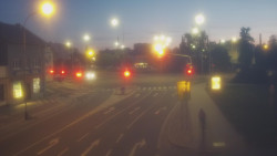 Křižovatka ulic Komenského a Velké Novosady