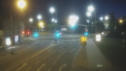 Křižovatka ulic Komenského a Velké Novosady