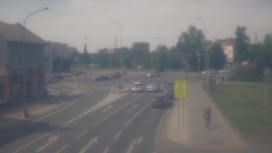 Křižovatka ulic Komenského a Velké Novosady