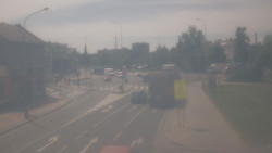 Křižovatka ulic Komenského a Velké Novosady