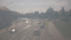 Křižovatka ulic Komenského a Velké Novosady