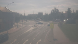 Křižovatka ulic Komenského a Velké Novosady