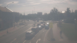 Křižovatka ulic Komenského a Velké Novosady